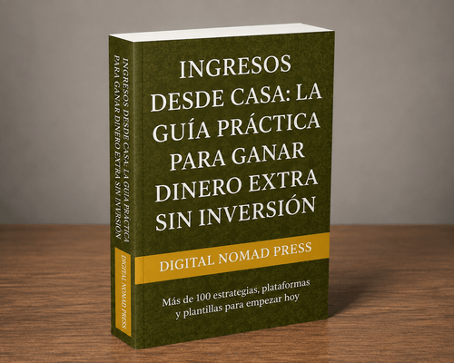 Ingresos desde casa — Ebook práctico con 100+ formas de ganar dinero extra sin inversión - Mi tienda